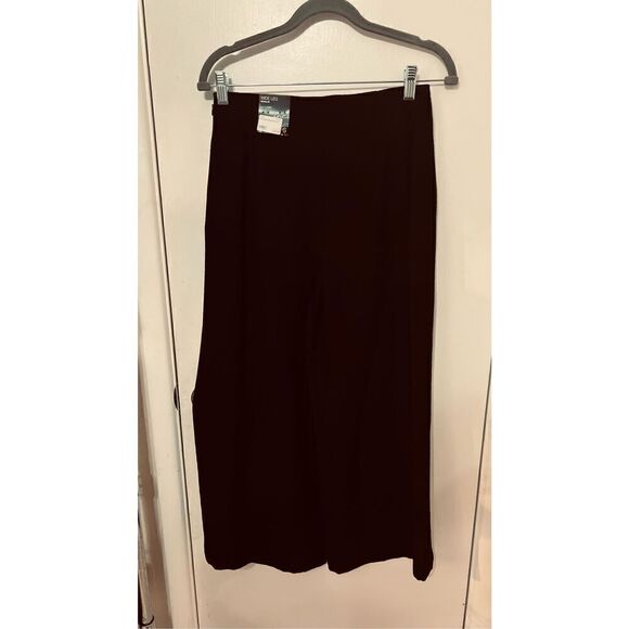 Inc International Concepts Exoctic Escape Black WIde Leg Pants SIZE S New - Picture 7 of 16